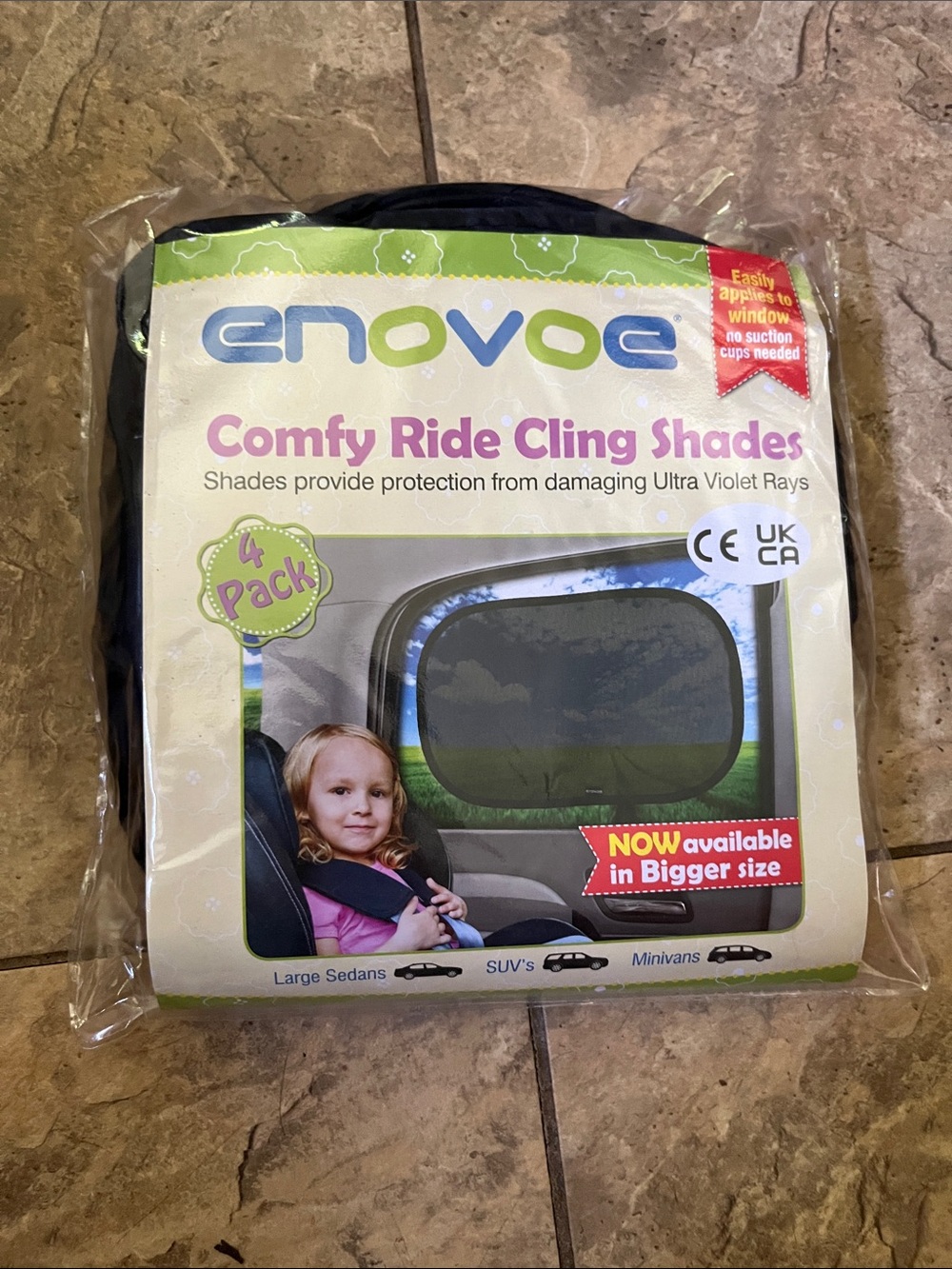 NWT Enovoe Comfy Ride Cling Shades
